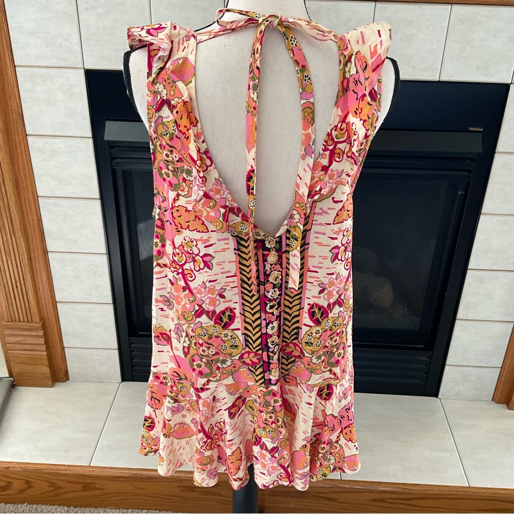 EUC Free People Tulum Tunic, Sz S - Picture 5 of 9
